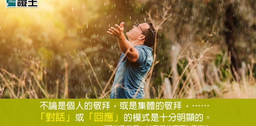 閱讀好書：顧後瞻前—三一敬拜神的再思4